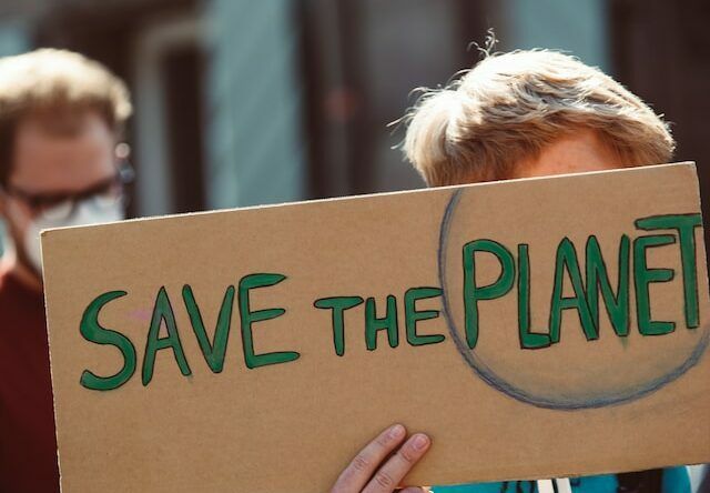 Save the Planet sign